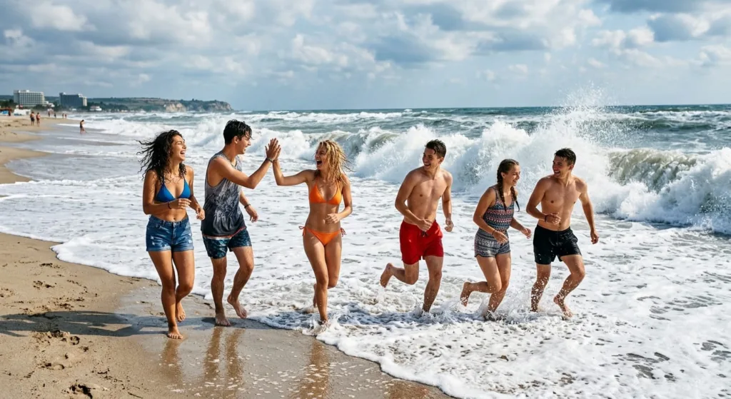 distractie pe litoral