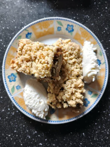 placinta crumble