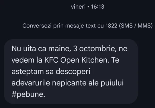 Prin bucătăria altora. Azi: KFC Drive-Thru Bran 21788